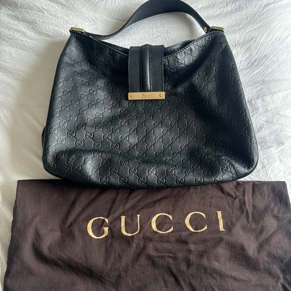 Gucci GG Signature Ladies Hobo - Picture 11 of 12